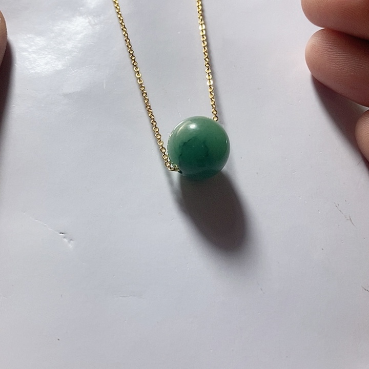 密玉（石英质玉）未镶嵌颈饰