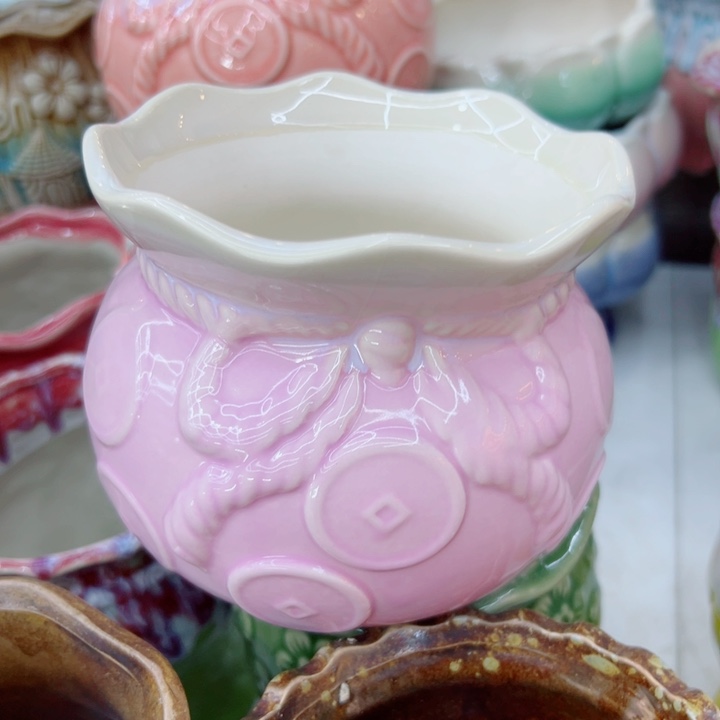 有孔，满10元发货多肉陶瓷花盆