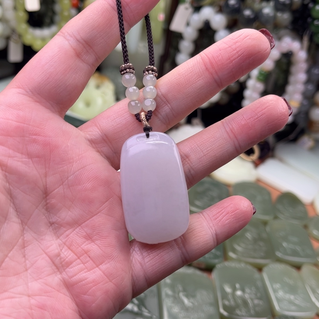 和田玉未镶嵌吊坠(不含链)