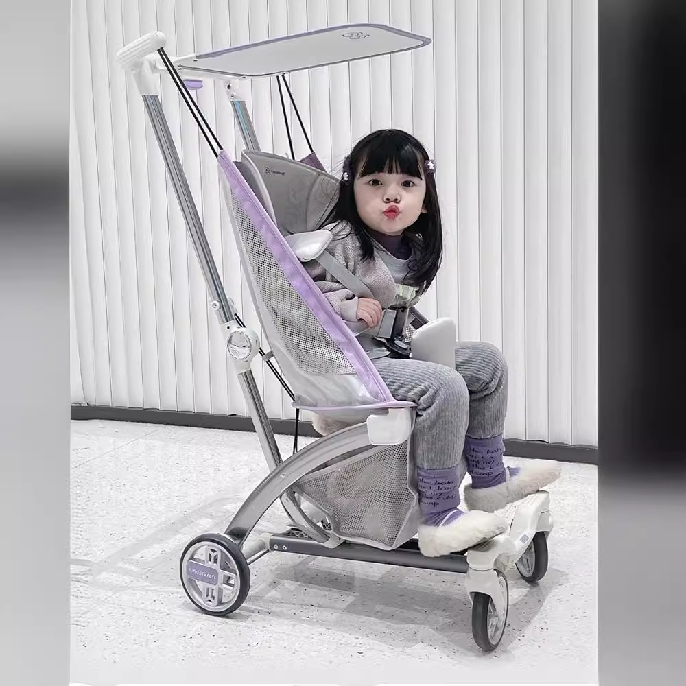 KK口袋一键收车婴儿推车宝宝伞车可坐可躺遛娃神器轻便可折叠登机