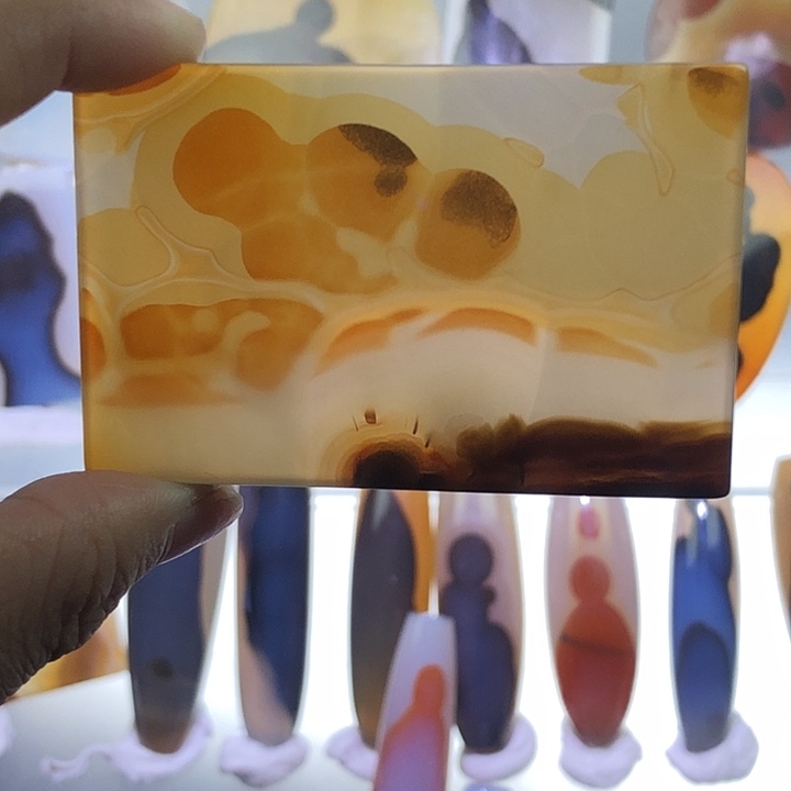 查罗石未镶嵌珠宝半成品25