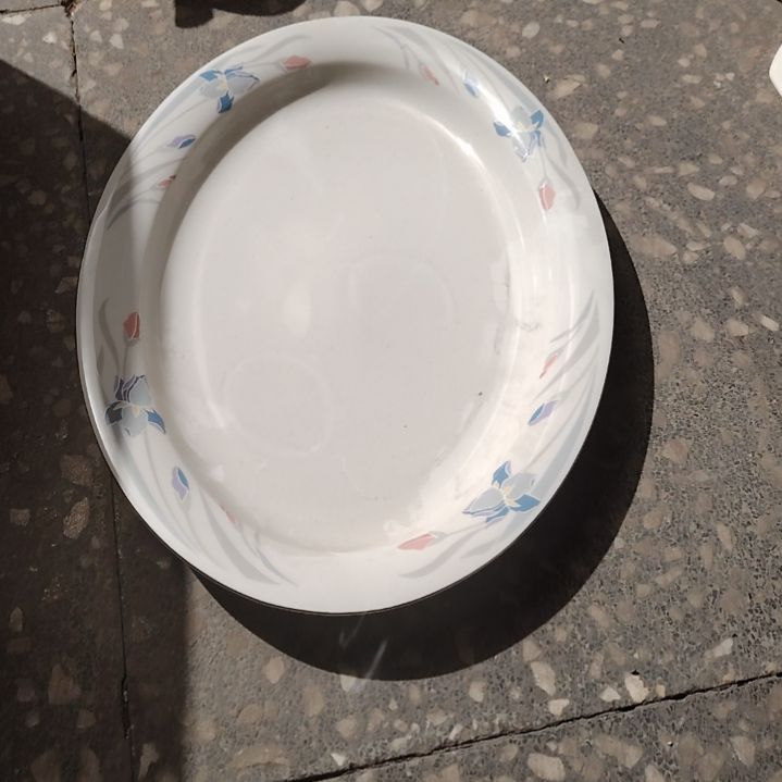 碗陶瓷盘子碗啥都有长36公分宽26公分高3.5公分