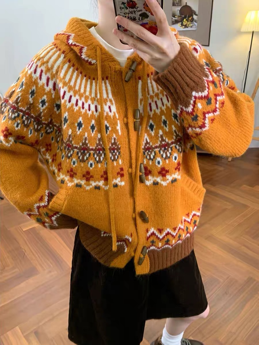 （焱美家）A201-250时尚百搭毛衣针织衫气质