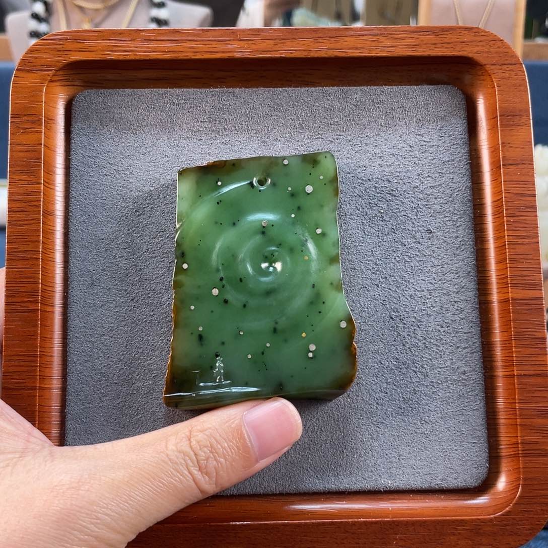 和田玉把件未镶嵌