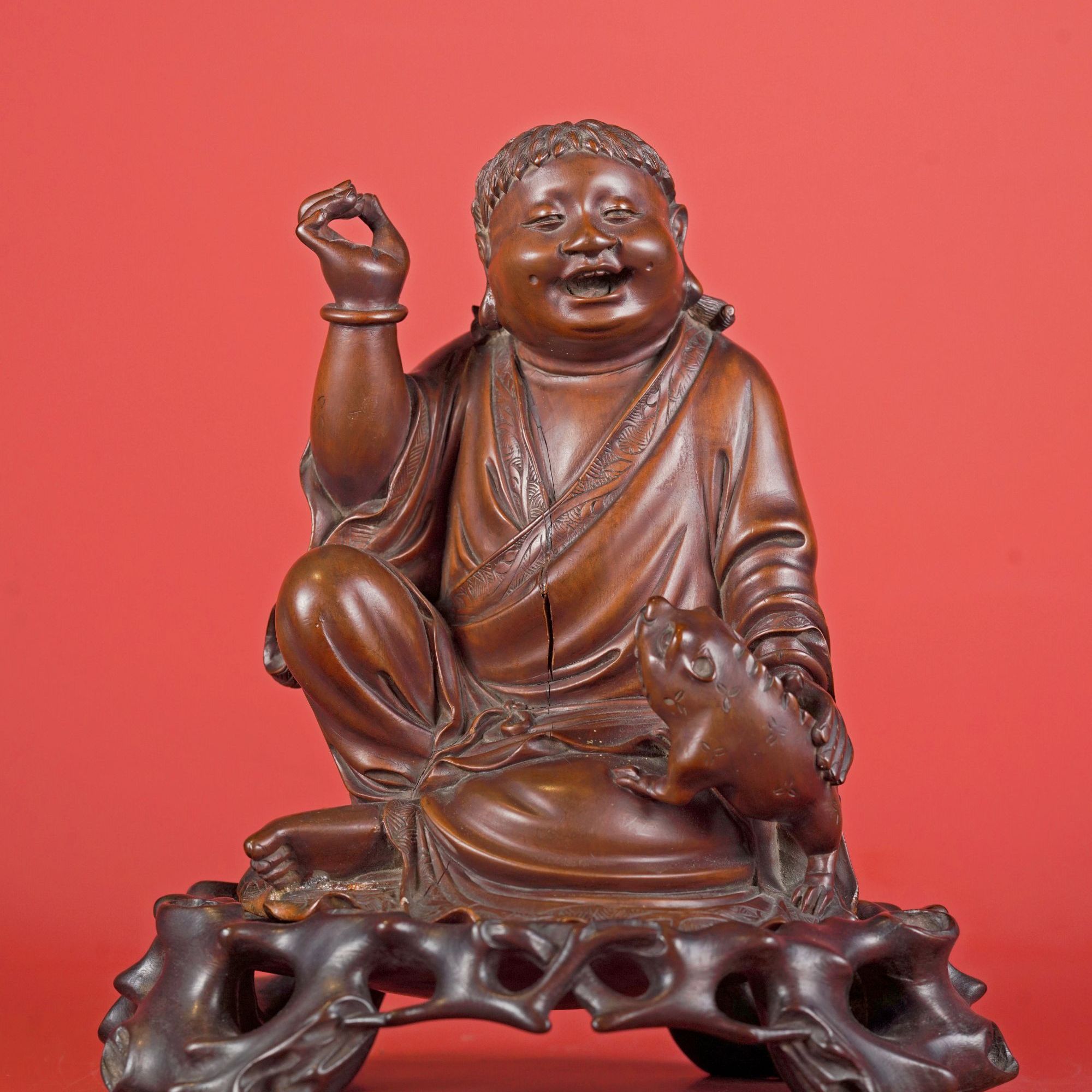   清代刘海戏金蟾