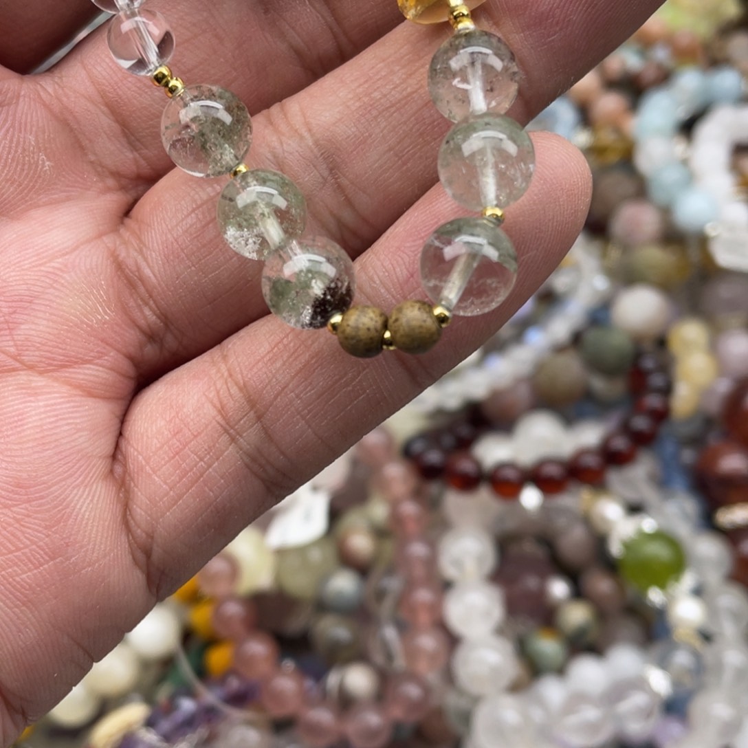 银S925镶嵌手链水晶