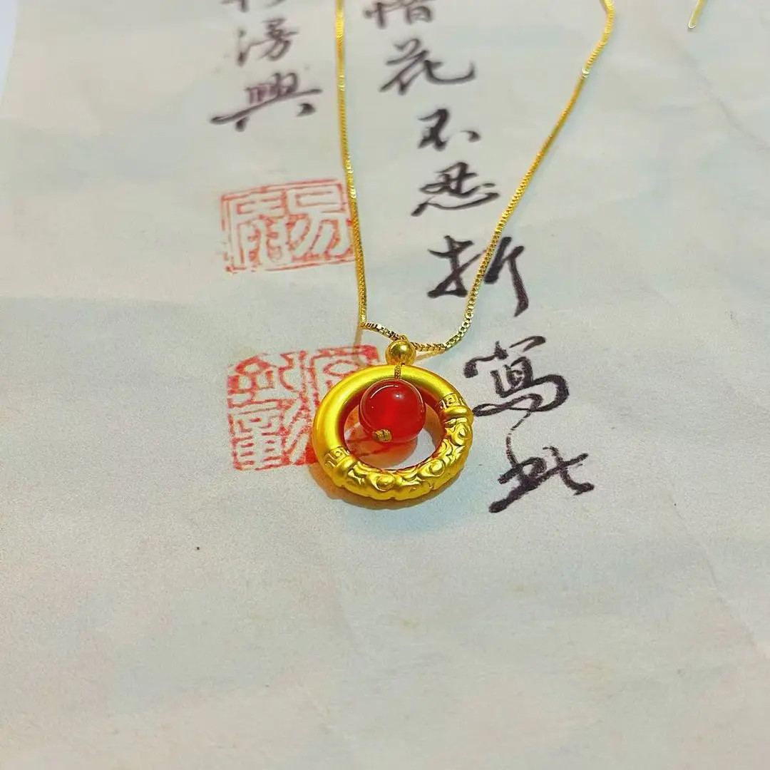 【强哥专属】甜甜圈玛瑙吊坠G81（标配证书）G81