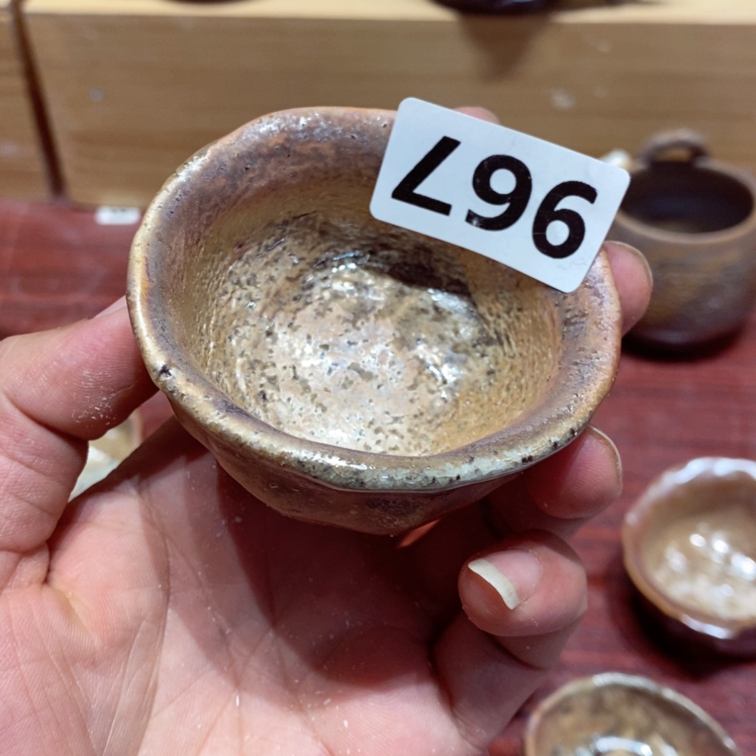 柴烧茶具陶瓷杯子