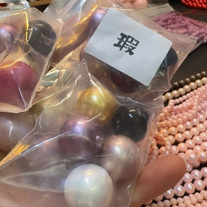 20mm脸珠5粒 瑕 随机