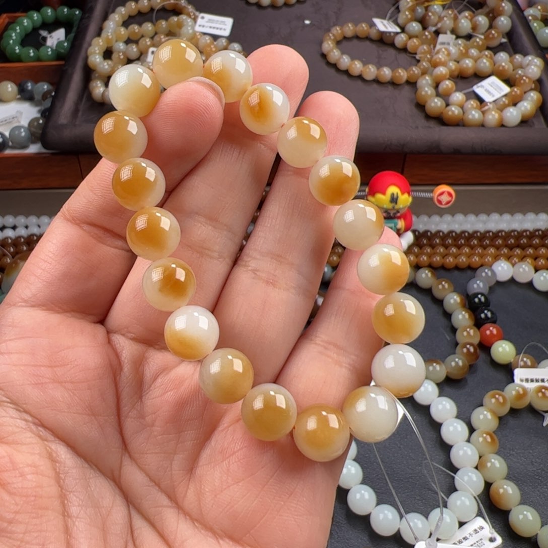 和田玉手链未镶嵌