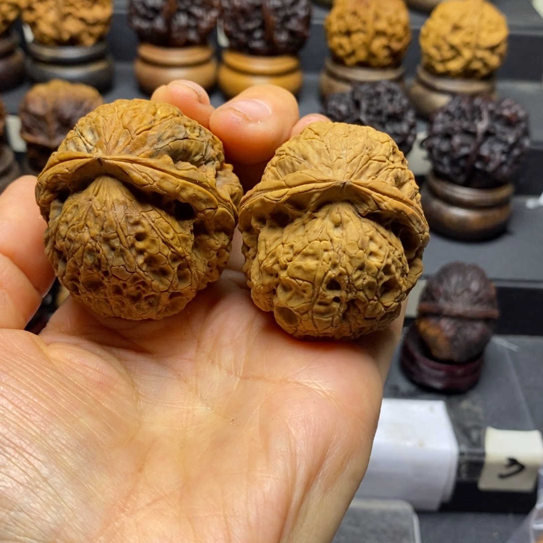 文玩核桃吊坠中国大丝子46