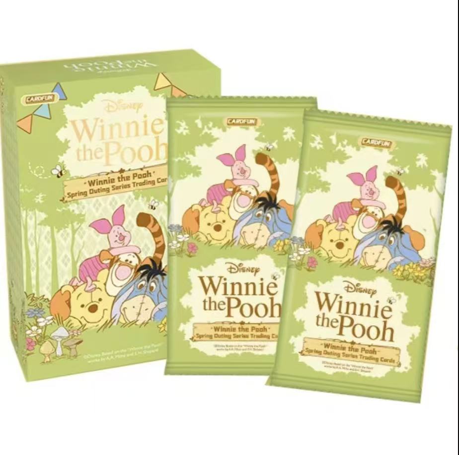 【玩法】《小熊维尼》噗噗治愈陪伴季 踏青篇 盲盒卡牌（言言）