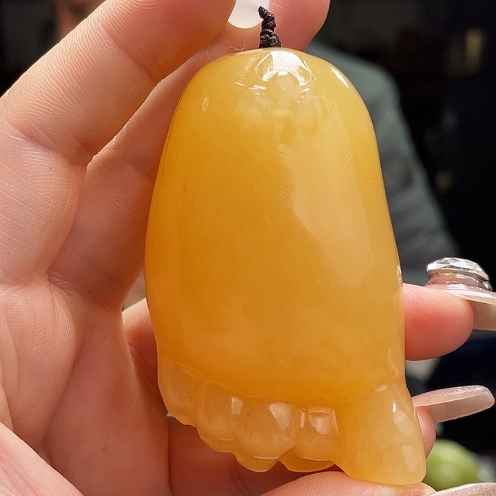 石英质玉把件未镶嵌
