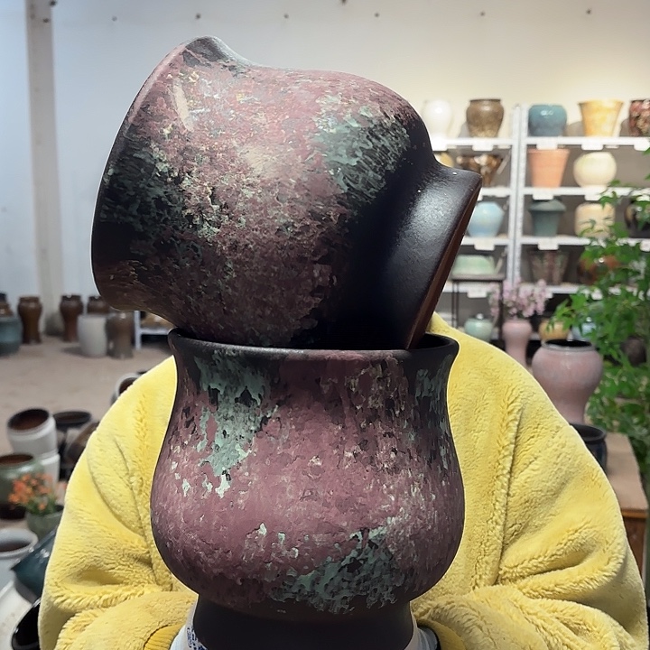 正品高21口19花盆