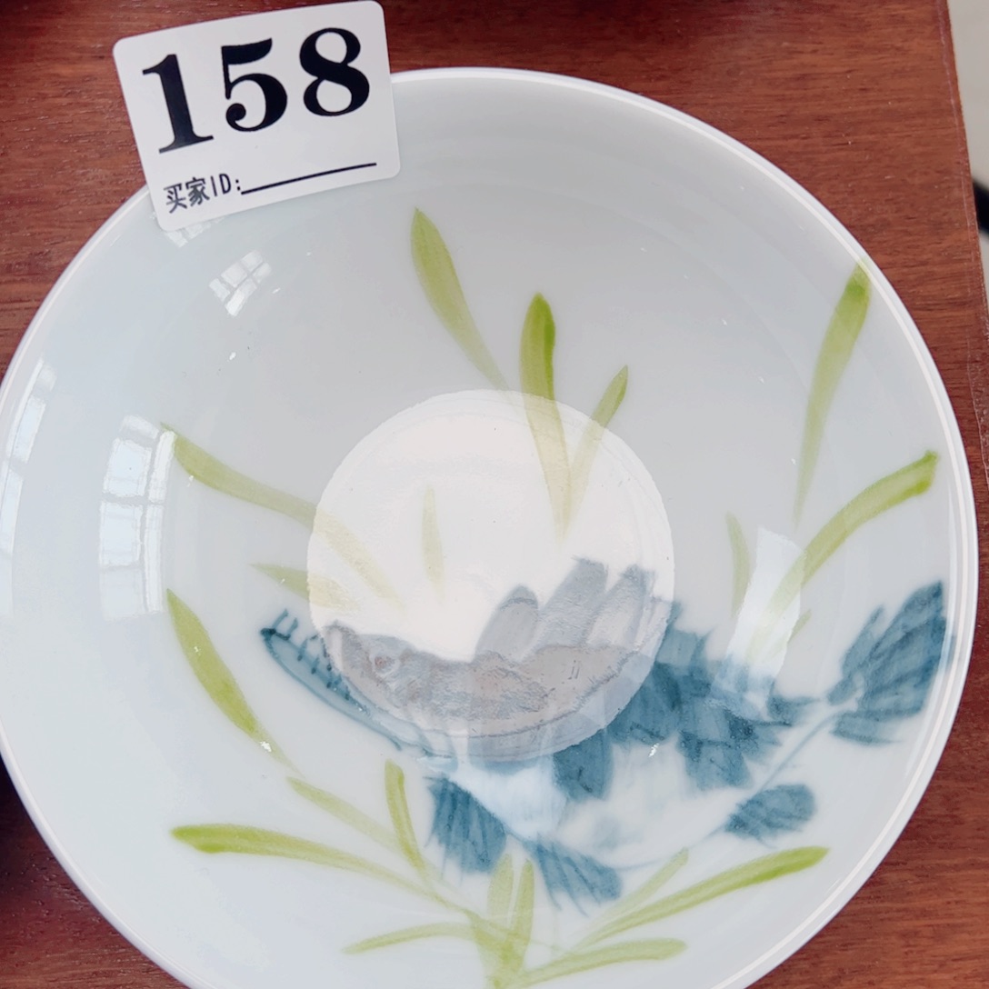 瓷片景德镇瓷器手工手绘制作