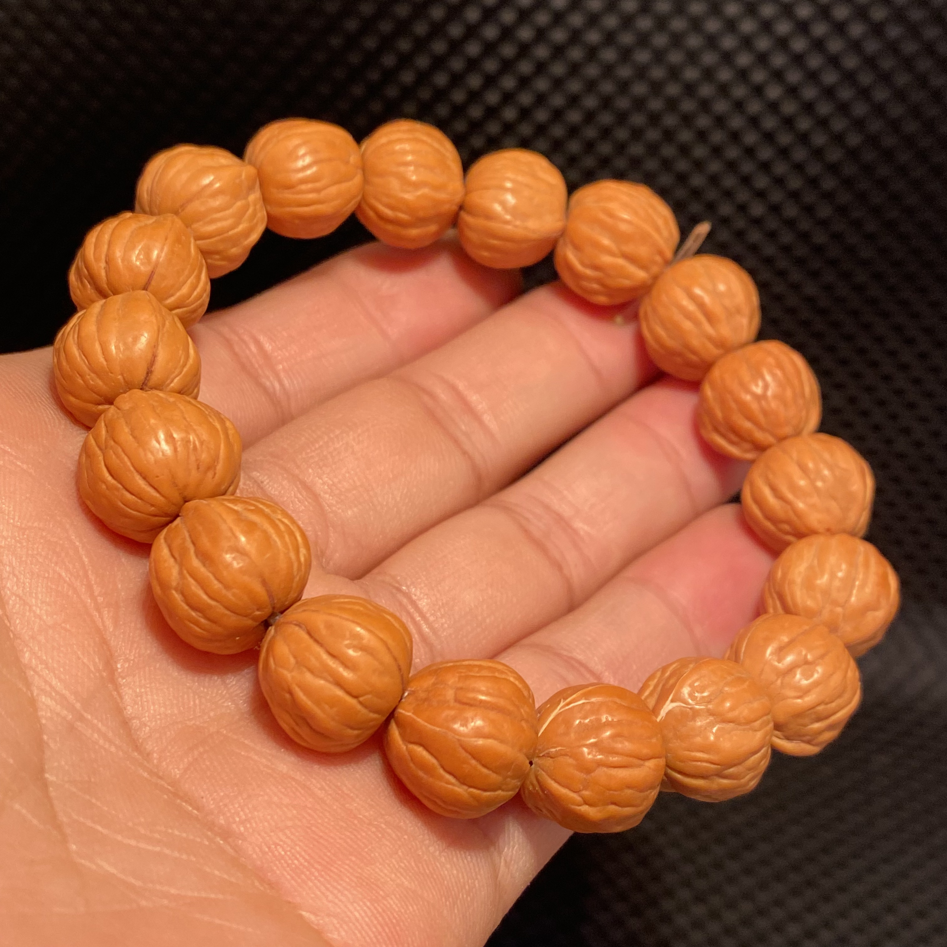 猴头核桃鲨鱼鳍小金豆土毫手串