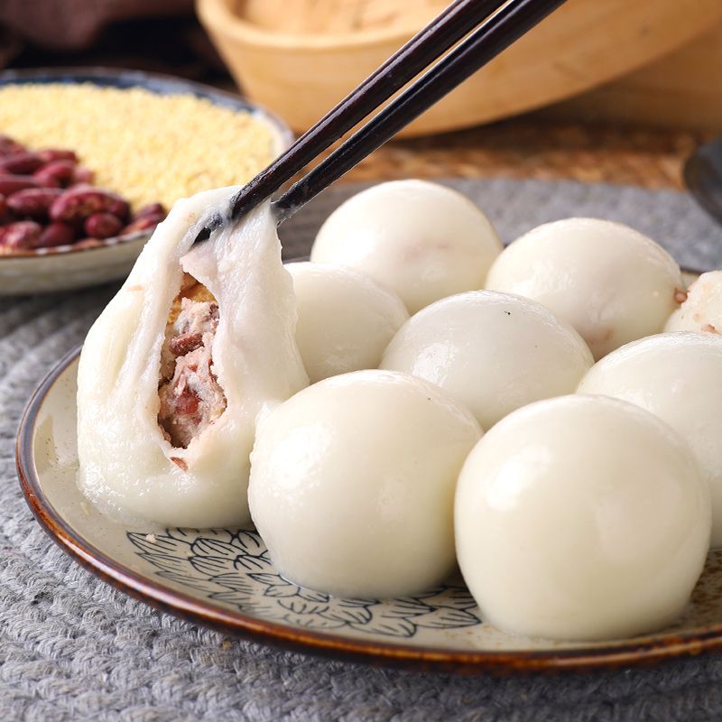 (红小豆馅)东北粘豆包2斤3斤5斤顺丰包邮