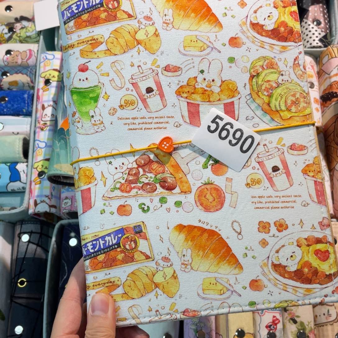 织绣A5活页不送纸5690