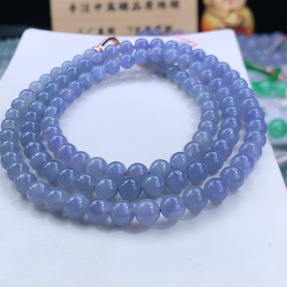 翡翠手链未镶嵌卡6.5