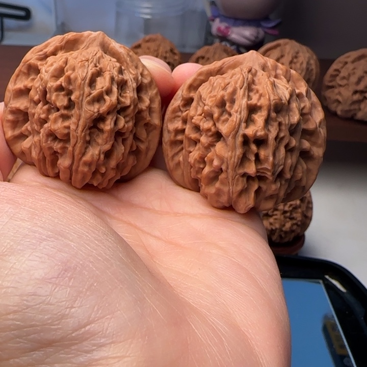 文玩核桃吊坠这****冰房山楼子43.5