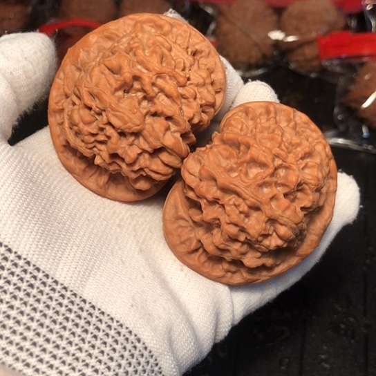 文玩核桃把件官帽53