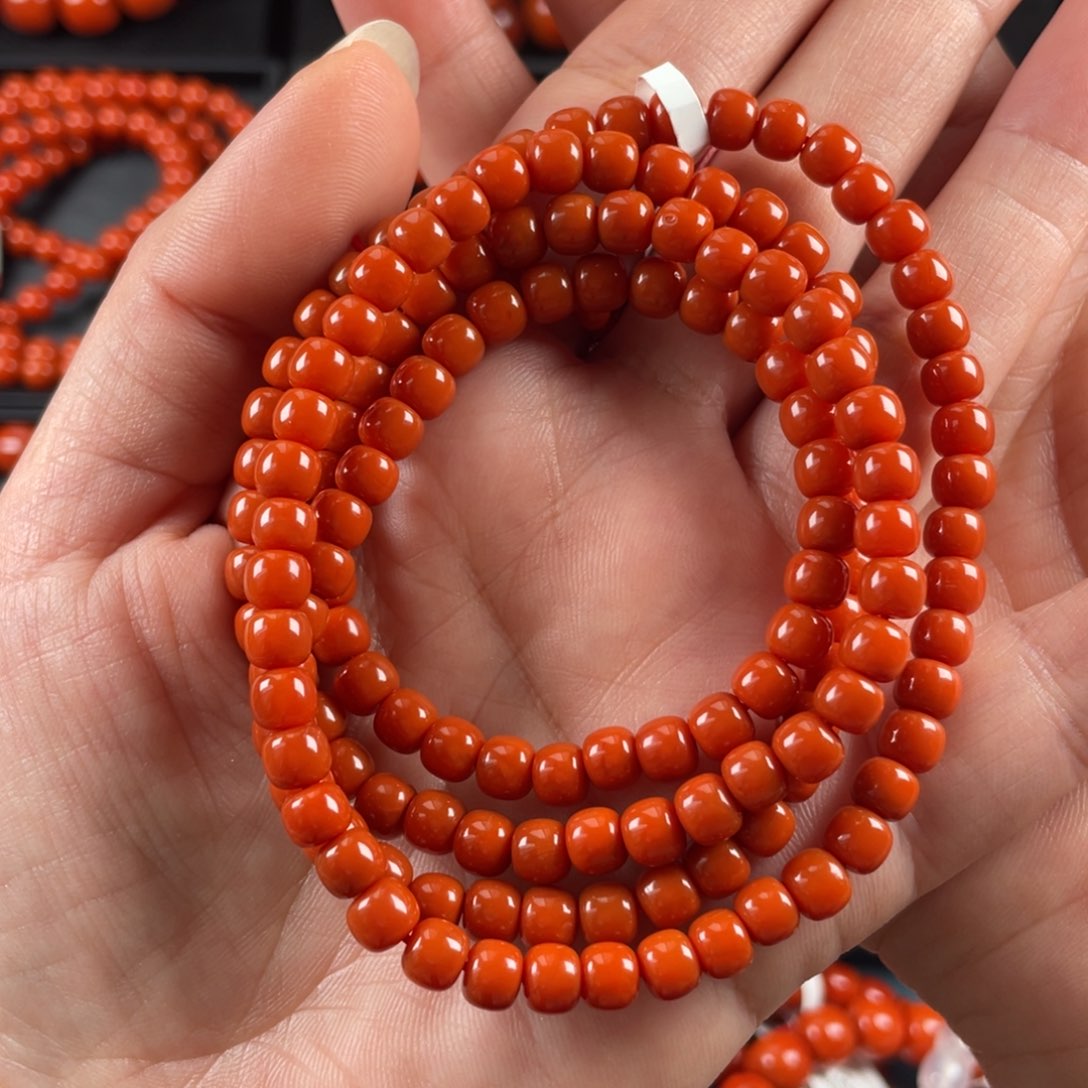 南红玛瑙手链未镶嵌妞5