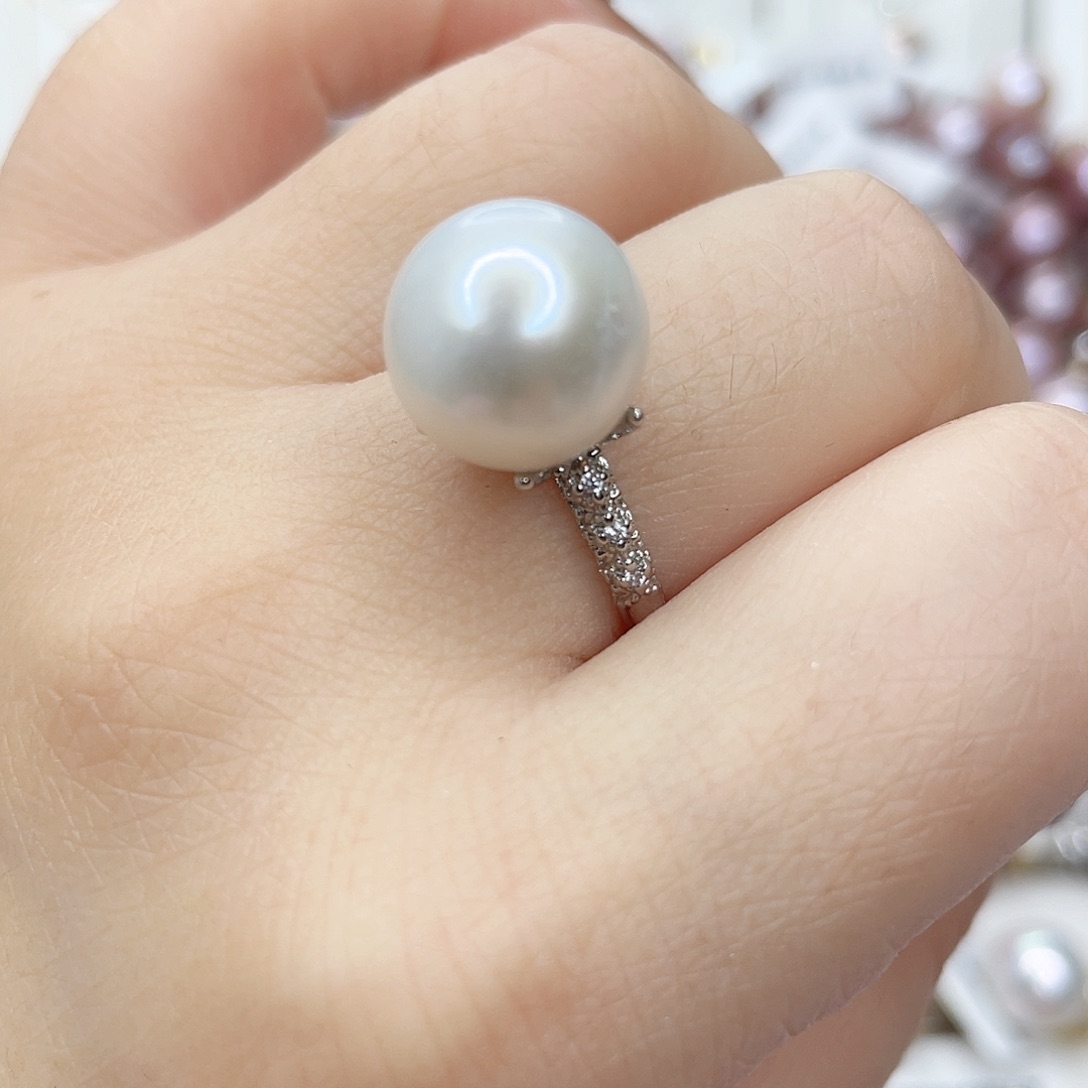 淡水珍珠戒指未镶嵌