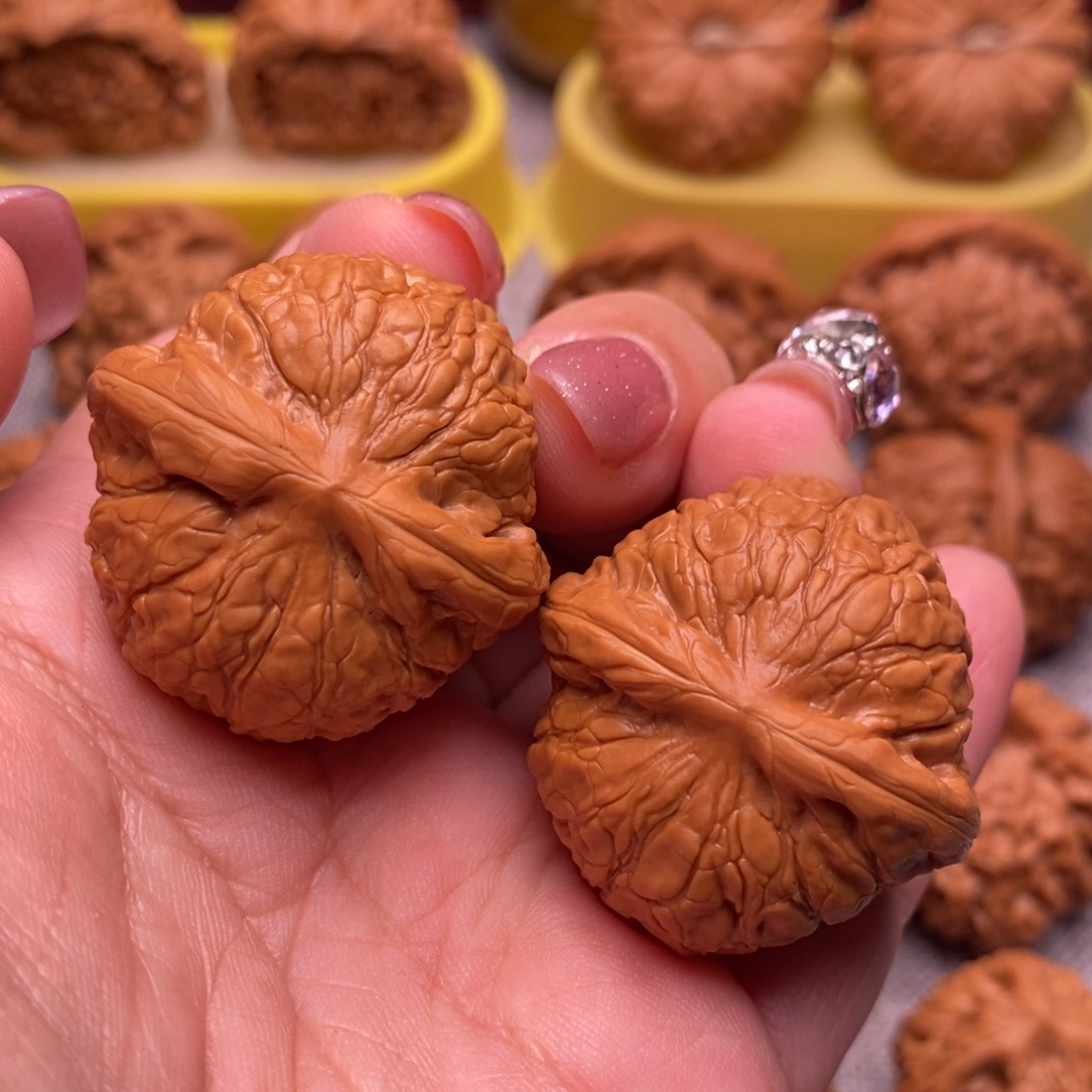 文玩核桃把件毕业肉球乾隆磨35尺