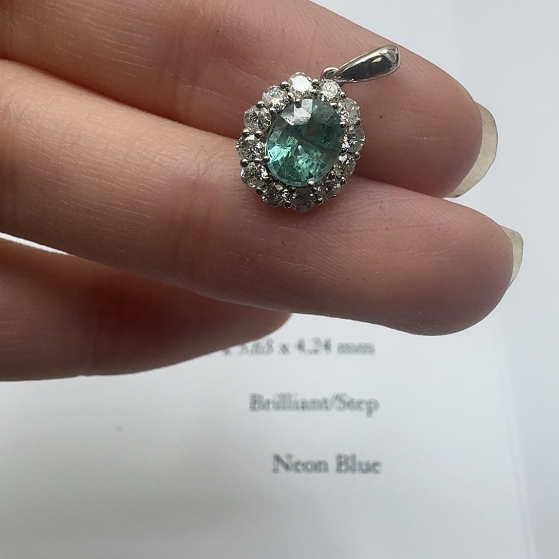 碧玺颈饰未镶嵌成品