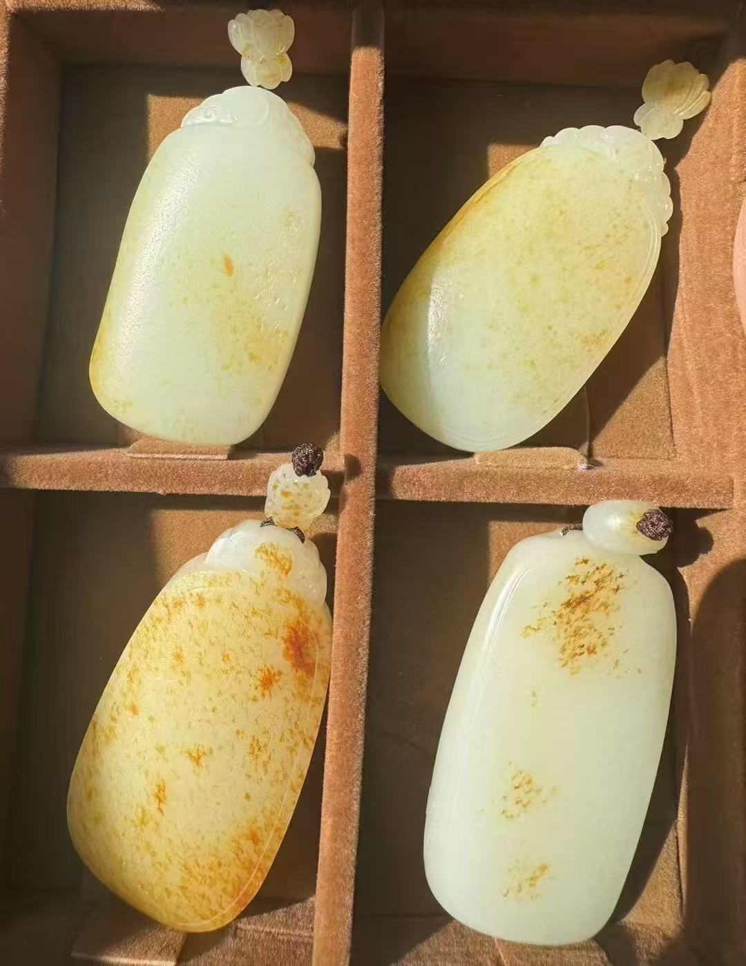 和田玉精品无事牌