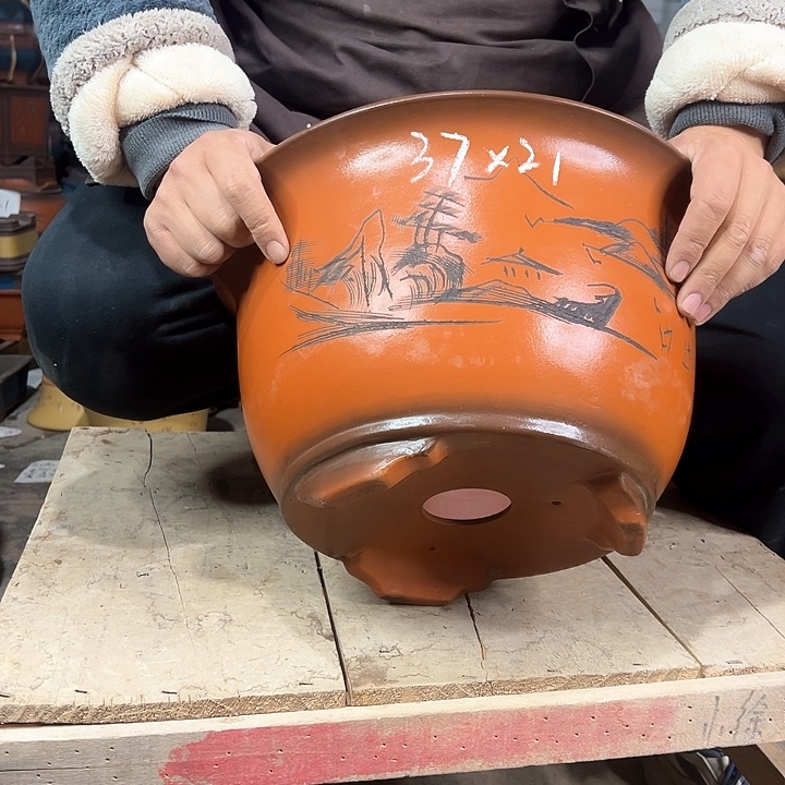 紫砂花盆不好意思哈我的小