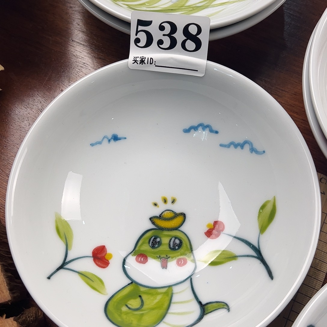 瓷片景德镇陶瓷手工手绘制作
