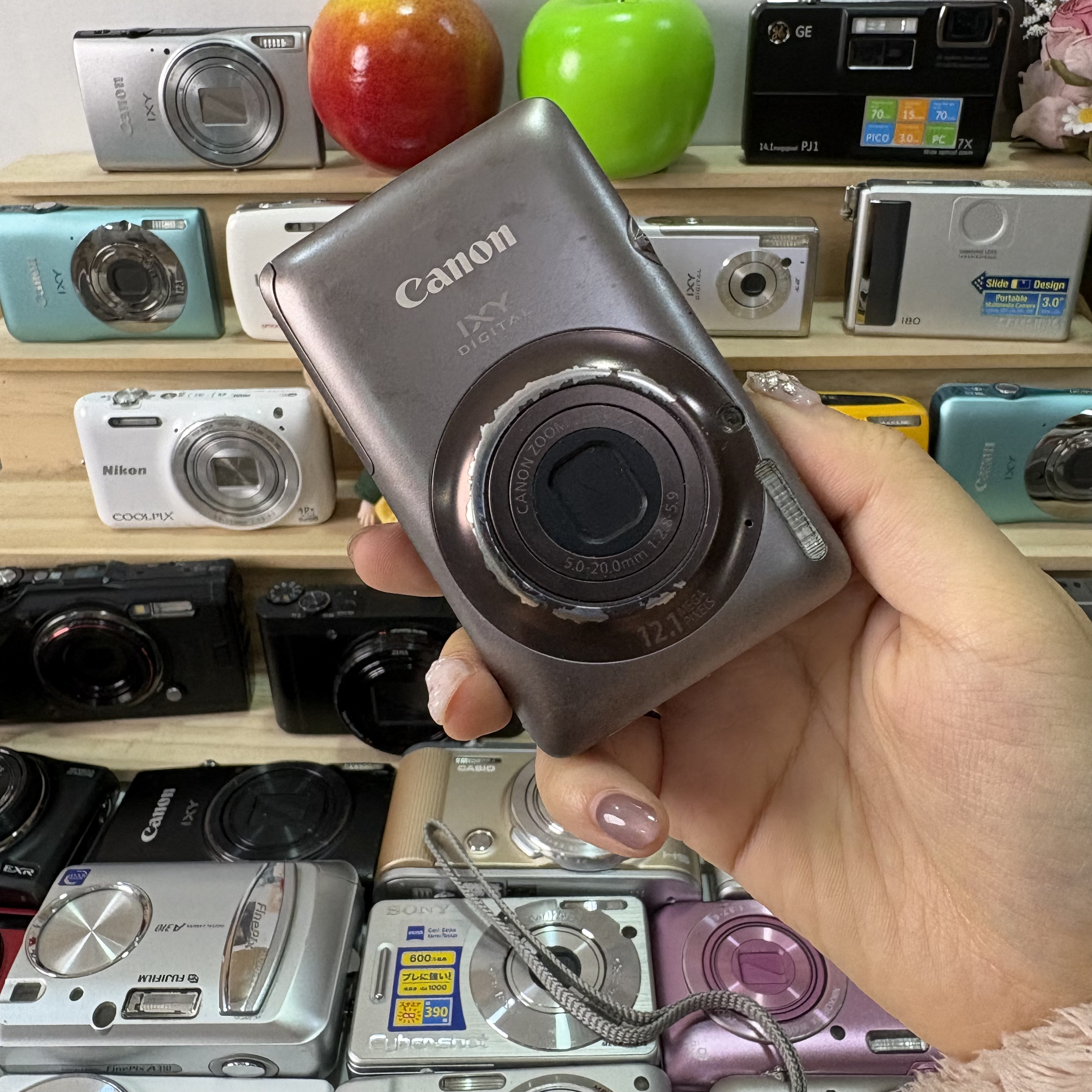 8新 Canon/佳能 佳能ixus120稀有配色1210万像素4倍光学成色一般