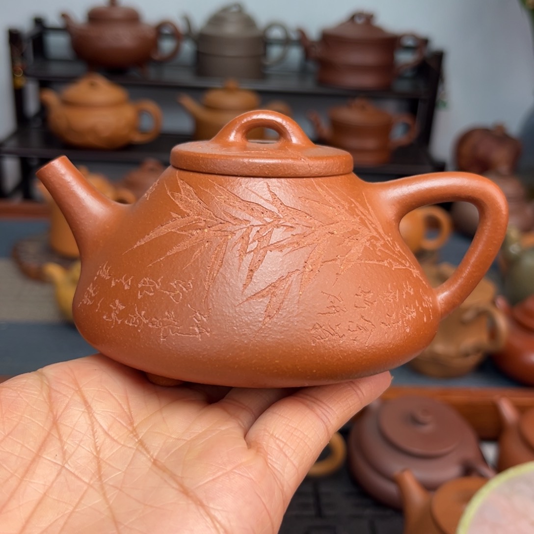 紫砂茶壶平*@手工制作