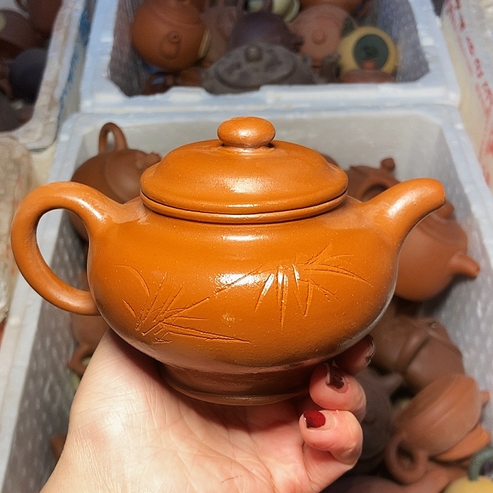全手工制作宜兴紫砂茶壶