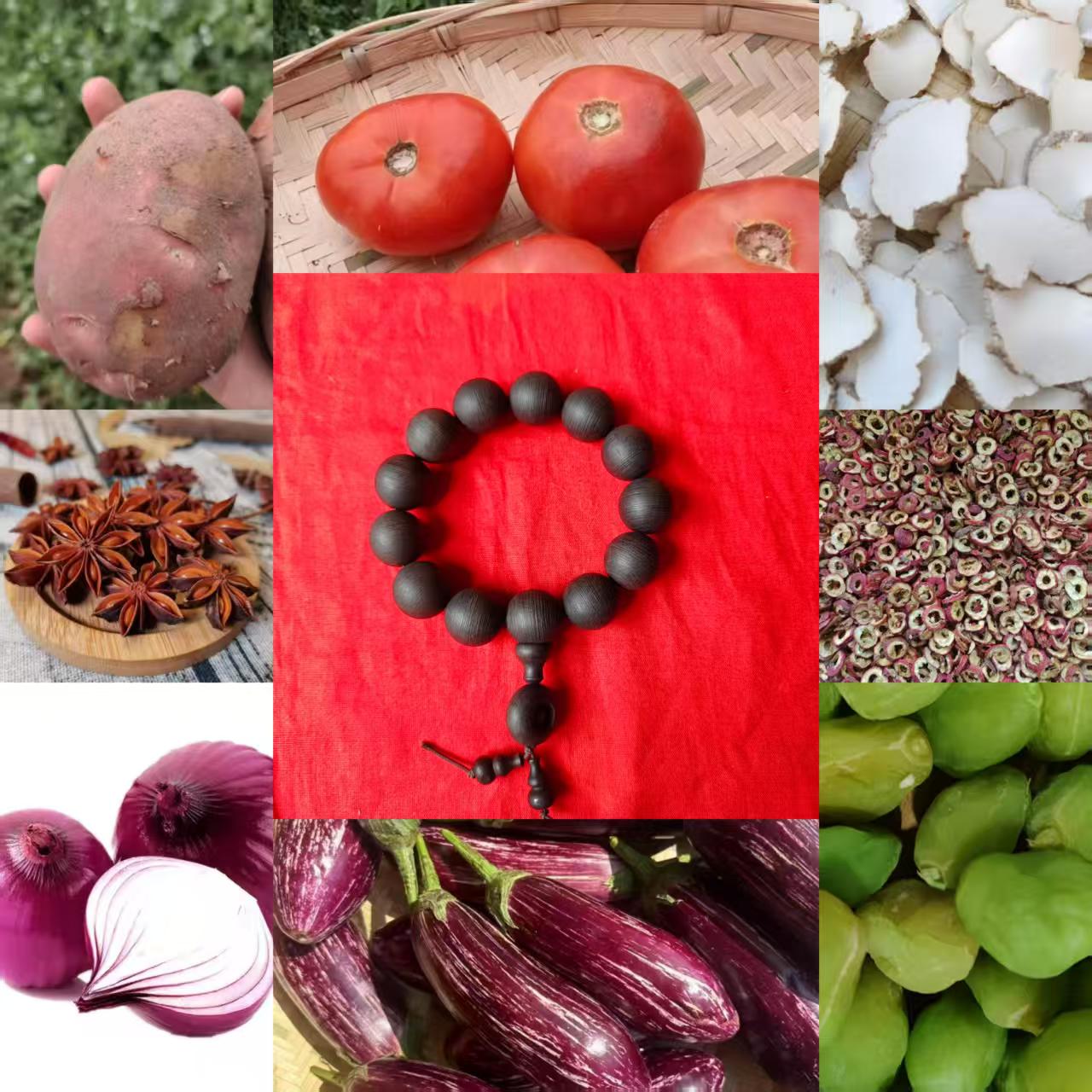 【QA35】琪琪专属土特产手串卡17+（黑檀木）