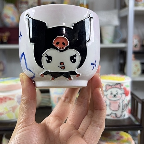 手绘高温釉下彩陶瓷