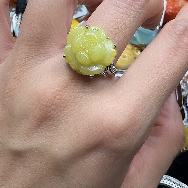 翡翠未镶嵌项链翡翠