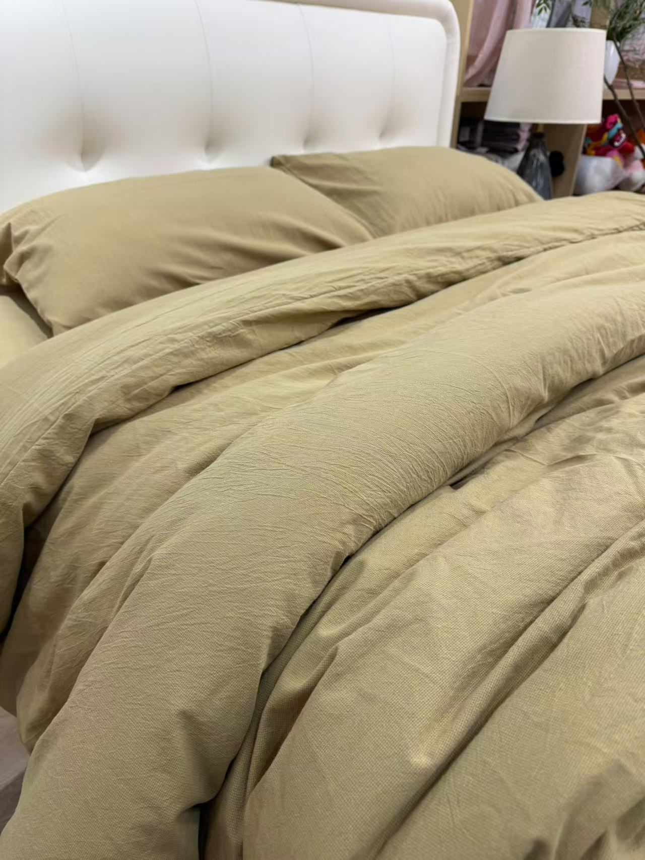 【被套】纯棉色织水洗棉A类  柔软透气 格子 单件单人被罩亲肤