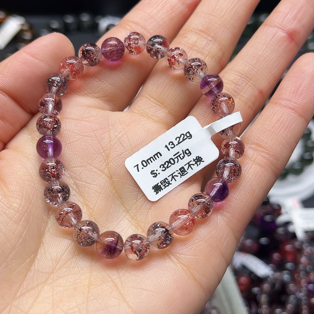 水晶手链未镶嵌好****?手链