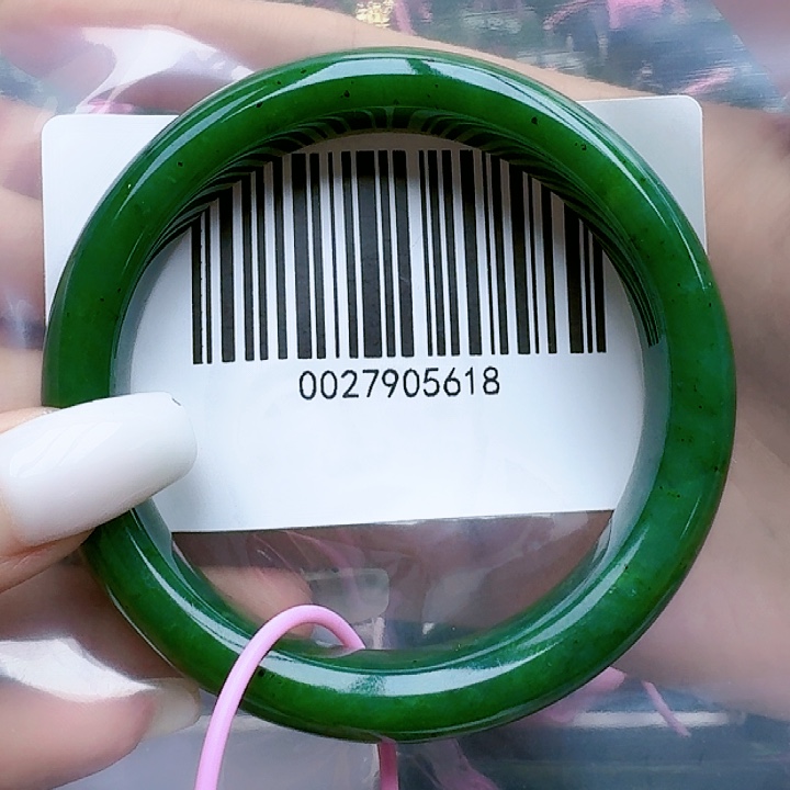 和田玉（碧玉）手镯未镶嵌5960