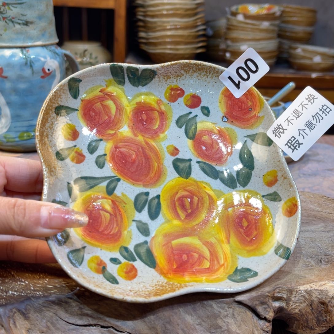 瓷片景德镇手工制作