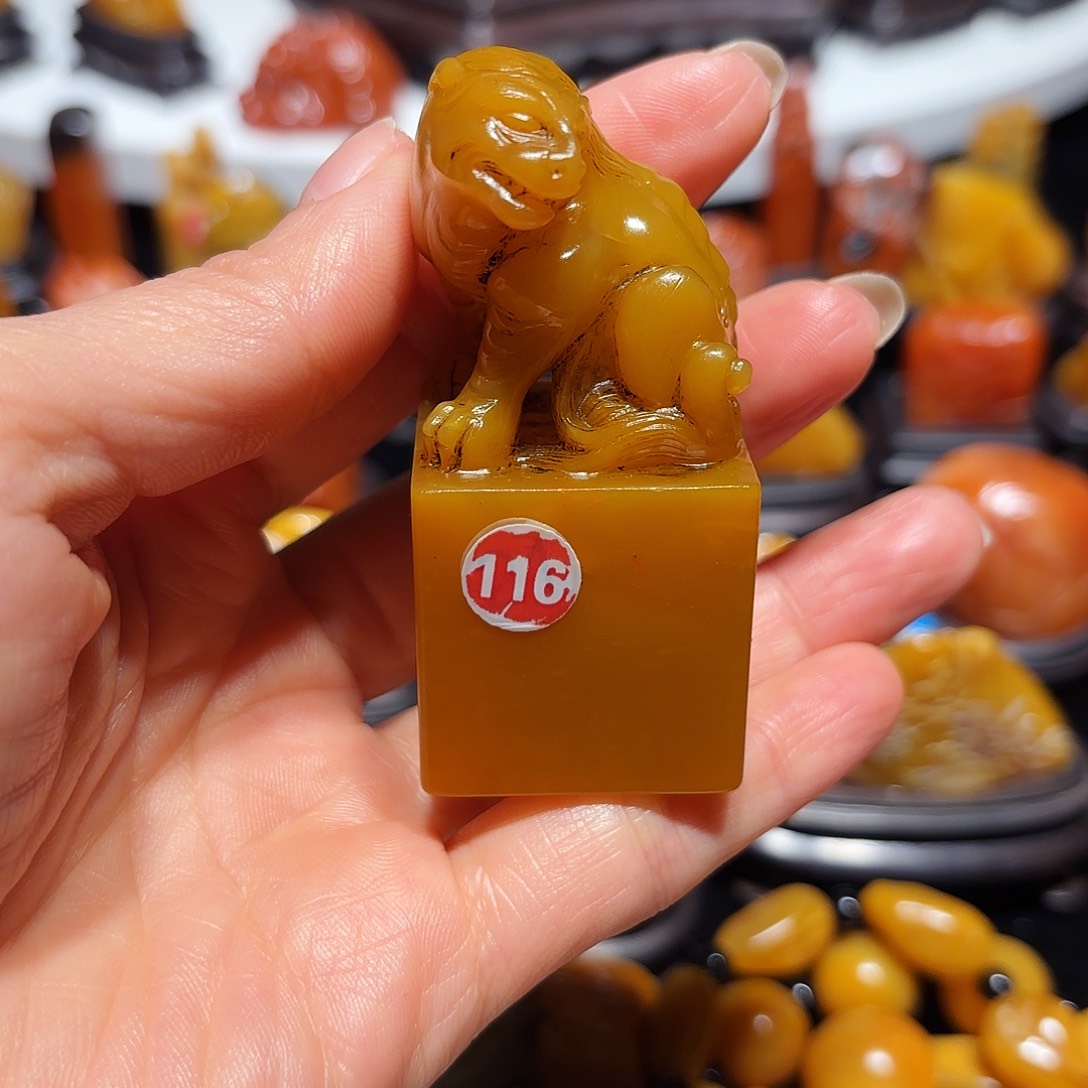 田黄石悠****生石雕石雕石雕