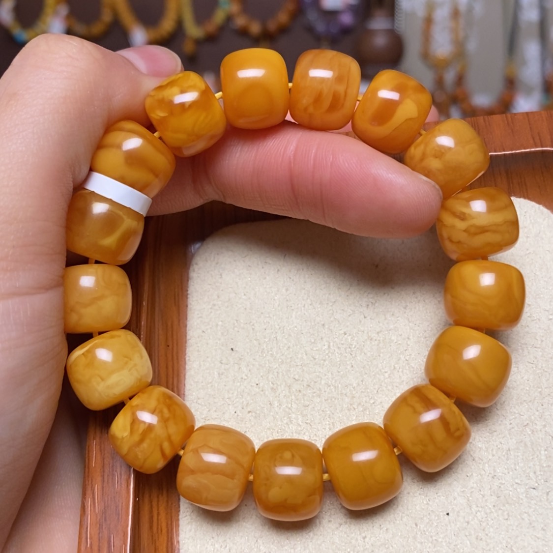 【闪购商品】手链蜜蜡未镶嵌手串