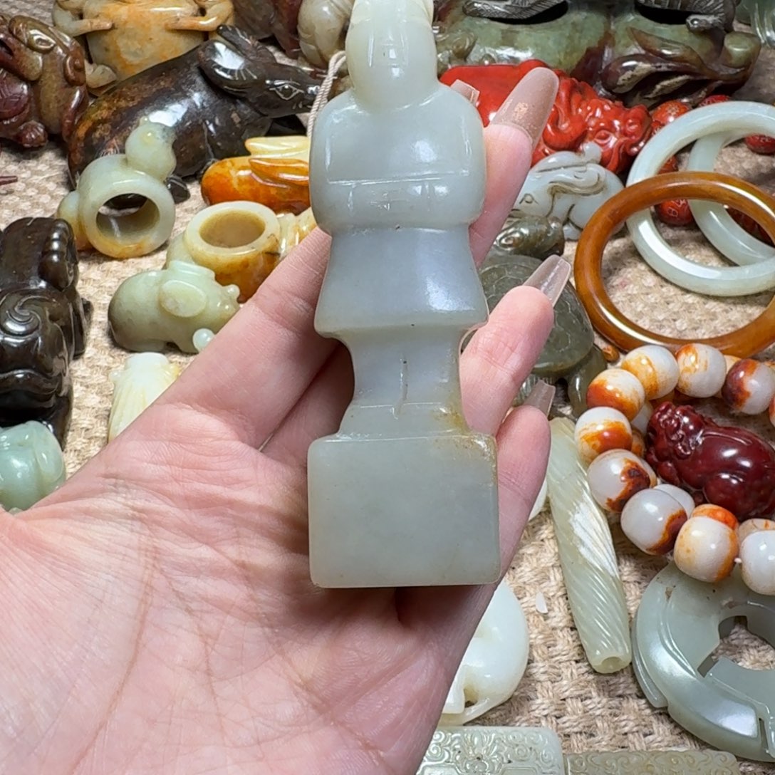 白玉菩提吊坠挂件