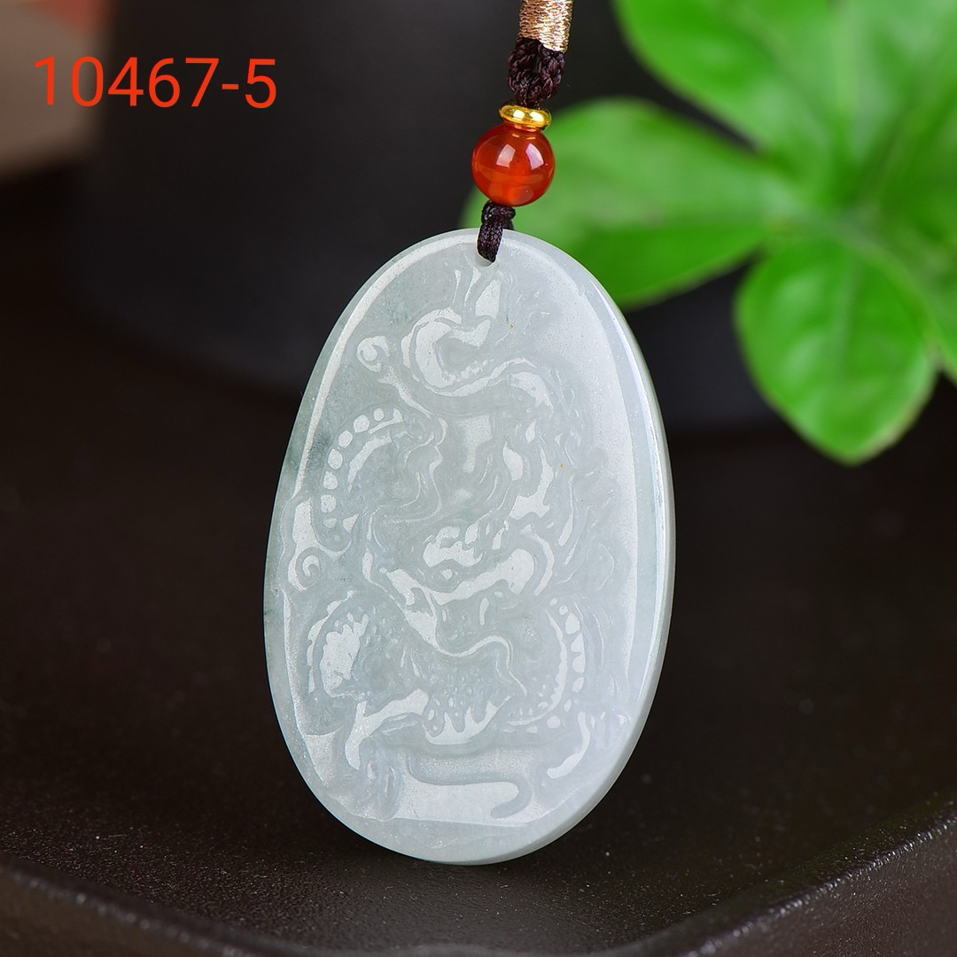 【名称】精致天山翠《龙凤呈祥》挂件龙凤呈祥   双面工艺尺寸29×47