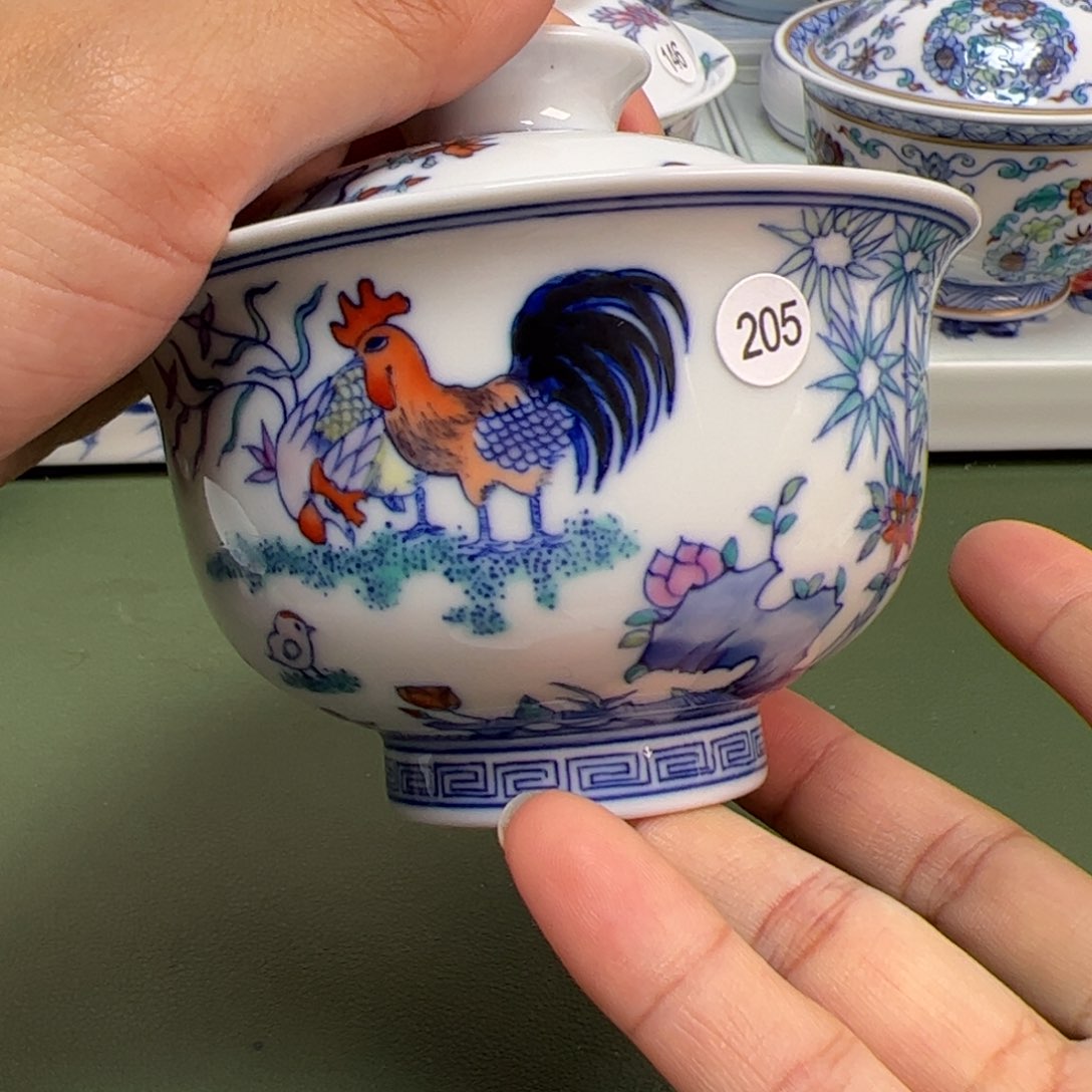 杯景德镇纯手绘茶具205