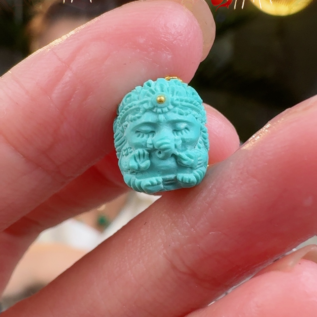 绿松石珠宝奇石未镶嵌