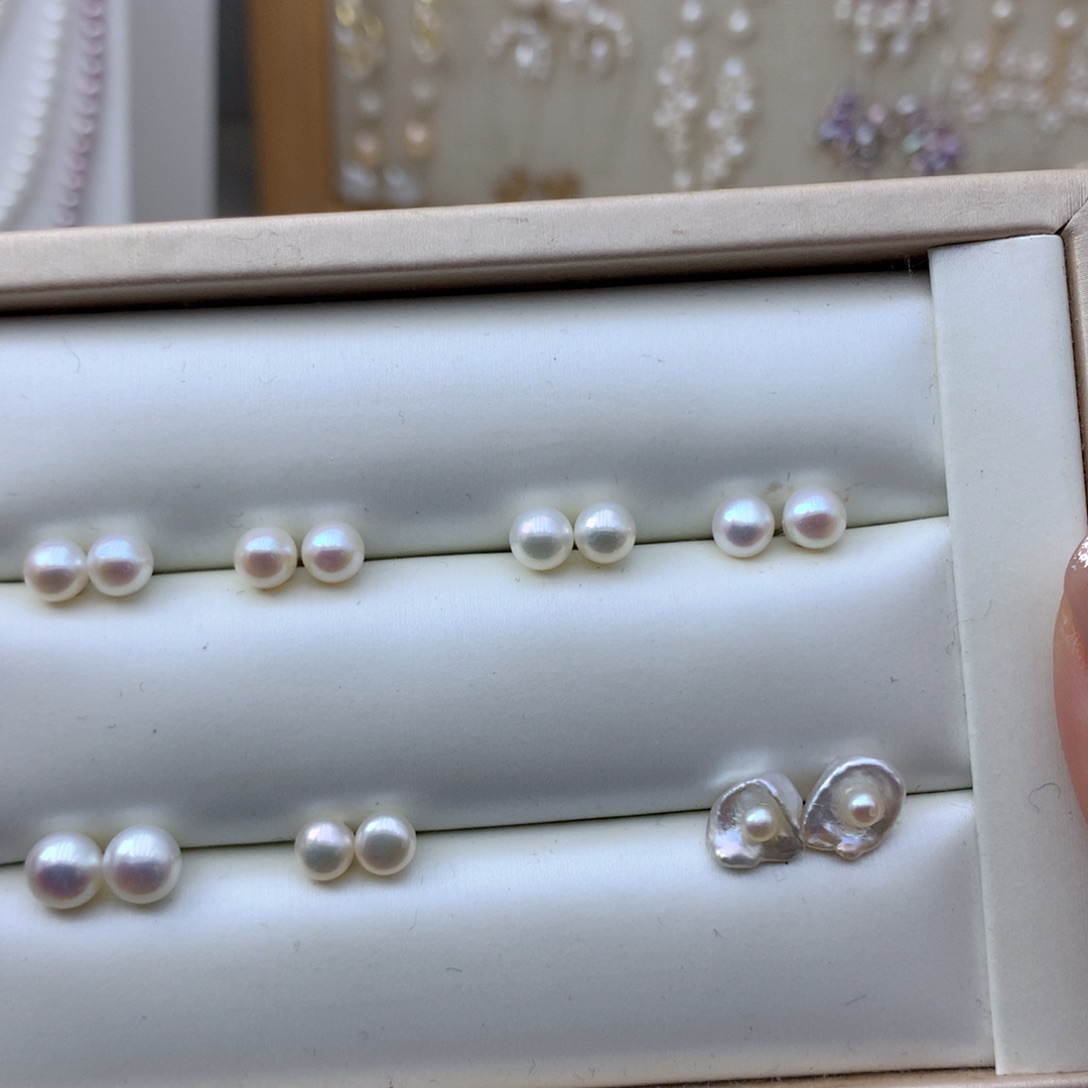 颈饰淡水珍珠银S925镶嵌