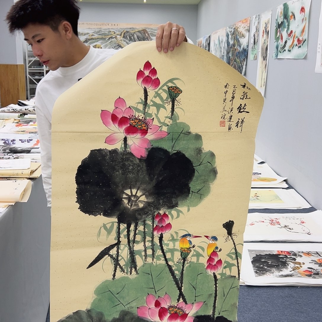 国画国画作品纯手绘